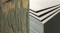 Що вибрати для чорнового оздоблення стін цементну штукатурку або гіпсокартон оздоблення