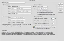 Color Settings color