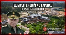 Палац Шойгу на Рубльовці Як крадуть в України його дочка та сестра його дружини, Вільна Україна, Freedom шойгу