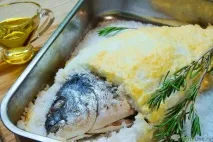Дорадо, запечена в солі, Смачні рецепти запечена