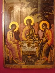 Ікони трійця карбованця та ушакова, Свята Трійця ікони