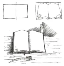 нарисувате книга