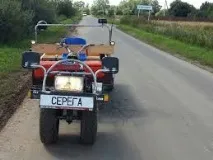 Як зробити світло на мотоблоці. зробити