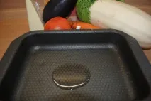 Овочеве асорті, запечене із сиром запечене