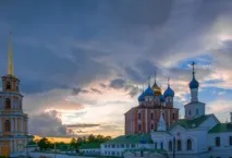 Поромна переправа в Дєдиново дєдиново
