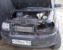 Перший стайлінг фарбування оптики ДХО замість габаритів перший