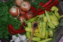 маринована маринованите чушки