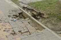 Порушення при виборі та помилки при укладанні тротуарної плитки укладанні