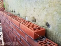 Облицювання стін цеглою облицювання