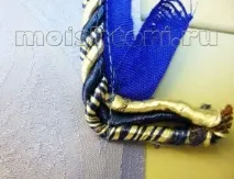 Обробка низу бандо кантом - ШТОРИ СВОЇМИ РУКАМИ штори