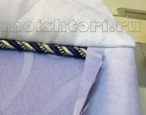 Обробка низу бандо кантом - ШТОРИ СВОЇМИ РУКАМИ обробка