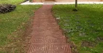 Пластикова тротуарна плитка для дачі та присадибної ділянки «ПластДор - 1», Плитка ПВХ для підлоги тротуарна