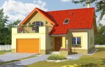 Плани будинківодноповерхових з мансардою та гаражем мансардою