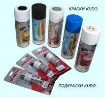 Продукція компанії Kudo - емалі, ґрунти, фарби. емалі