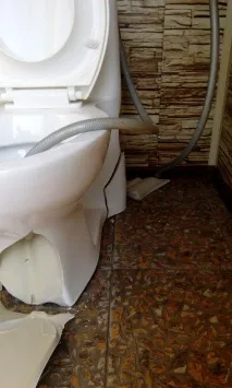 дачата пристигайки