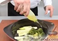 Рецепт Риба дорадо, запечена в солі, з овочевим гарніром запечена
