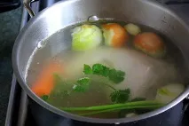 Рецепт супу - Харчо - з м’ясом птиці як у дитячому садку ясом