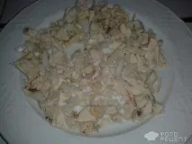Рецепт Салат у стилі Мімоза, З куркою! рецепт