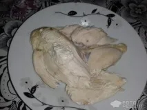 Рецепт Салат у стилі Мімоза, З куркою! салат