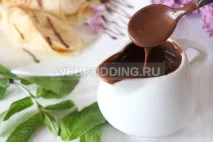 Шоколадний соус для млинців, рецепт з фото. шоколадний