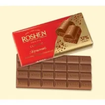 Шоколад ROSHEN темний пористий молочний - «Пористий друже! Молочний шоколад Roshen, який творить roshen
