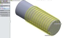 Створення гвинта в SolidWorks буде