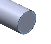 Створення гвинта в SolidWorks перетин