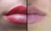 Татуаж губ 3d ефект фото та відео татуаж