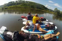 SUP-ПОХІД З РІЧКИ ЮРЮЗАНЬ ФОТОЗВІТ юрюзань