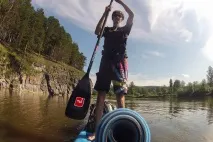 SUP-ПОХІД З РІЧКИ ЮРЮЗАНЬ ФОТОЗВІТ юрюзань