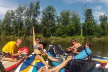 SUP-ПОХІД З РІЧКИ ЮРЮЗАНЬ ФОТОЗВІТ юрюзань