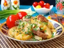 Свинина у фользі у духовці фользі