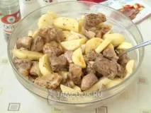 Свинина у фользі у духовці духовці