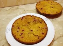 Торт з журавлиною журавлини