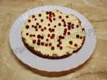 Торт з журавлиною журавлиною
