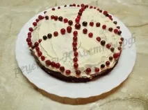 Торт з журавлиною торт