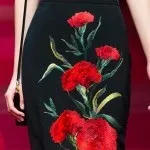 Вишивка на одязі дизайнерів DOLCE - GABBANA одязі