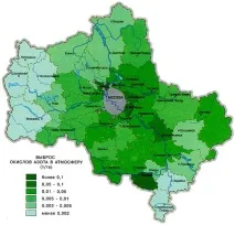 Шкідливі заводи Підмосков’я, забруднення повітря та води шкідливі