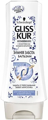 Зимовий клопіт - для волосся від Gliss Kur волосся