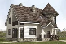 Проекти будинків з баштами, блог Проекти котеджів блог