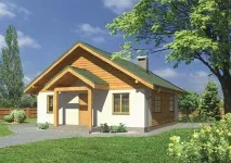 Проект каркасного будинку КД-32 комфорт будинку