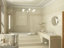 Бежева ванна як тренд сезону тренд