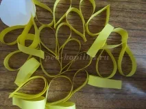 Квіти з паперових смужок квіти