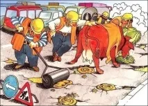 Депутати заборонили худобі гуляти вулицями Вільного худобі