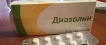 Діазолін для дітей - інструкція із застосування. дітей