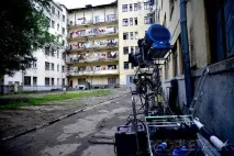 Фото зі зйомок кліпу Тіматі «Баклажан» тіматі