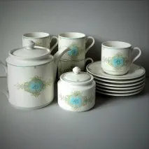 Фамільний сервіз із монограмою фамільний