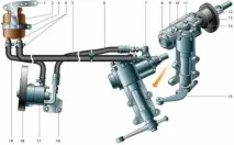 Гідропідсилювач керма газ 3110 зубчастої