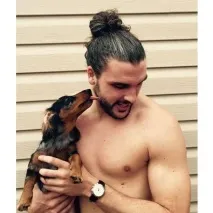Пучок, модна чоловіча зачіска, тренд, довге волосся, Instagram - Жіночий портал тренд