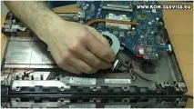 Інструкція з розбирання, збирання та чищення від пилу ноутбука eMachines E529 чищення